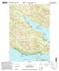 Sitka D-4 1997 topographic map thumbnail