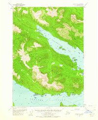 Sitka D-4 1955 topographic map thumbnail