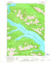 Sitka D-5 1951 topographic map thumbnail