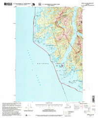 Sitka D-8 1995 topographic map thumbnail
