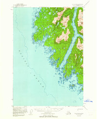 Sitka D-8 1948 topographic map thumbnail