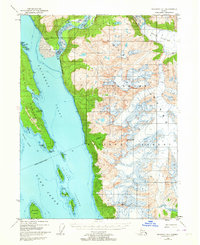 Skagway A-1 1948 topographic map thumbnail