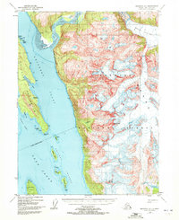 Skagway A-1 1948 topographic map thumbnail