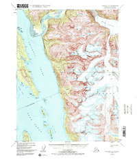 Skagway A-1 1948 topographic map thumbnail