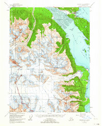 Skagway A-2 1954 topographic map thumbnail