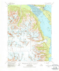 Skagway A-2 1954 topographic map thumbnail