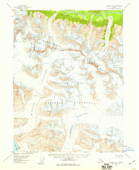 Skagway A-3 1954 topographic map thumbnail
