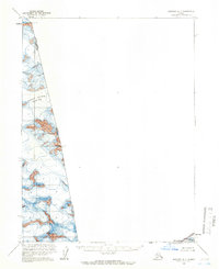 Skagway A-7 1961 topographic map thumbnail