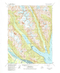 Skagway B-2 1954 topographic map thumbnail