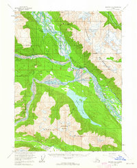 Skagway B-3 1954 topographic map thumbnail