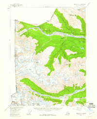 Skagway B-4 1954 topographic map thumbnail