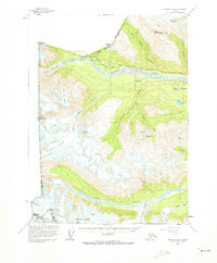 Skagway B-4 1954 topographic map thumbnail