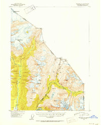 Skagway C-1 1951 topographic map thumbnail
