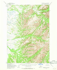 Sleetmute A-8 1954 topographic map thumbnail