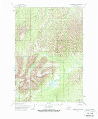 Sleetmute B-5 1954 topographic map thumbnail
