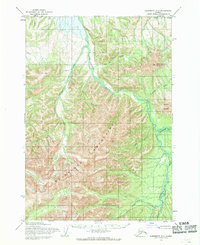 Sleetmute B-7 1954 topographic map thumbnail
