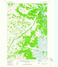 Sleetmute C-4 1954 topographic map thumbnail