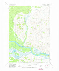 Sleetmute C-8 1954 topographic map preview