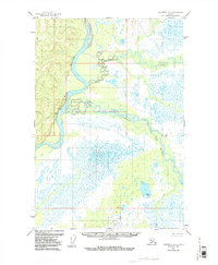 Sleetmute D-1 1954 topographic map thumbnail