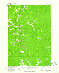Sleetmute D-3 1954 topographic map thumbnail
