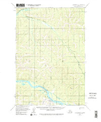 Sleetmute D-4 1954 topographic map thumbnail