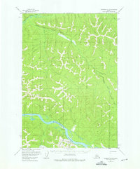 Sleetmute D-4 1954 topographic map thumbnail