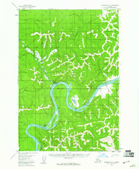 Sleetmute D-6 1954 topographic map thumbnail