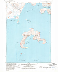 Stepovak Bay D-3 topographic map thumbnail