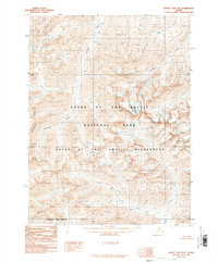 Survey Pass B-3 1990 topographic map thumbnail