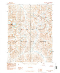 Survey Pass B-4 1990 topographic map thumbnail