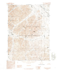 Survey Pass D-2 1986 topographic map thumbnail