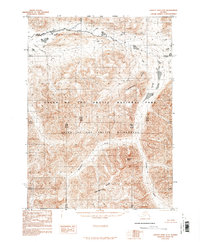 Survey Pass D-5 1986 topographic map thumbnail