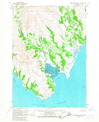 Sutwik Island D-4 topographic map thumbnail