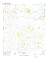 Table Mountain A-1 1972 topographic map thumbnail