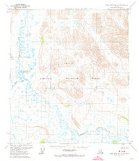 Table Mountain B-5 1972 topographic map thumbnail