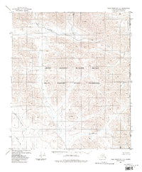 Table Mountain D-1 1983 topographic map thumbnail