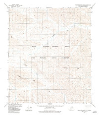 Table Mountain D-4 1983 topographic map thumbnail