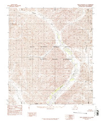 Table Mountain D-5 1983 topographic map thumbnail