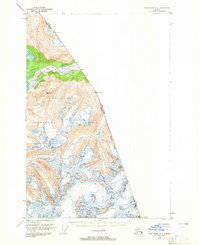 Taku River A-4 1951 topographic map thumbnail