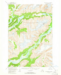 Taku River A-5 1951 topographic map thumbnail