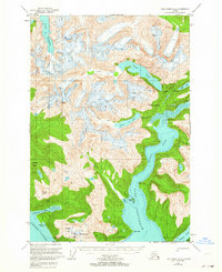 Taku River A-6 1951 topographic map thumbnail