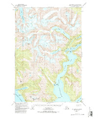 Taku River A-6 1951 topographic map thumbnail