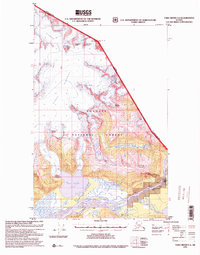 Taku River C-6 topographic map thumbnail