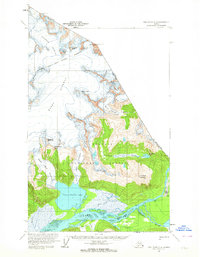 Taku River C-6 1960 topographic map thumbnail