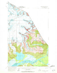 Taku River C-6 1960 topographic map thumbnail