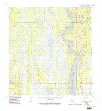 Talkeetna A-1 1958 topographic map thumbnail