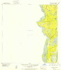 Talkeetna A-1 1952 topographic map thumbnail