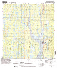 Talkeetna B-1 topographic map thumbnail