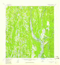 Talkeetna B-1 1958 topographic map thumbnail