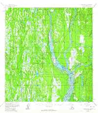 Talkeetna B-1 1958 topographic map thumbnail